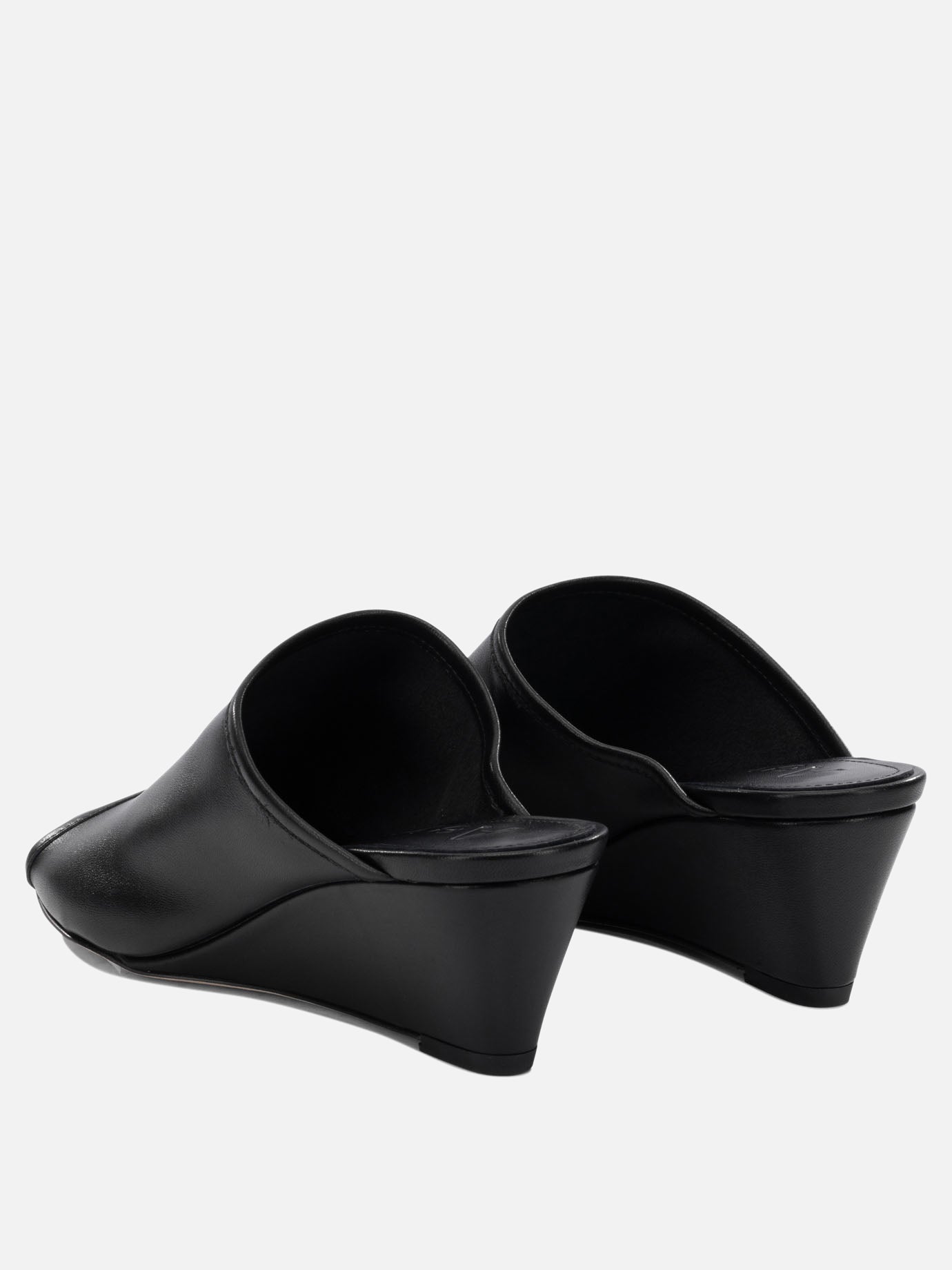 Heeled sandals 100% nappa leather - 100% cow leather  Black - Aeyde Women | PDP | VIETTI Online Store | thumbnail_4