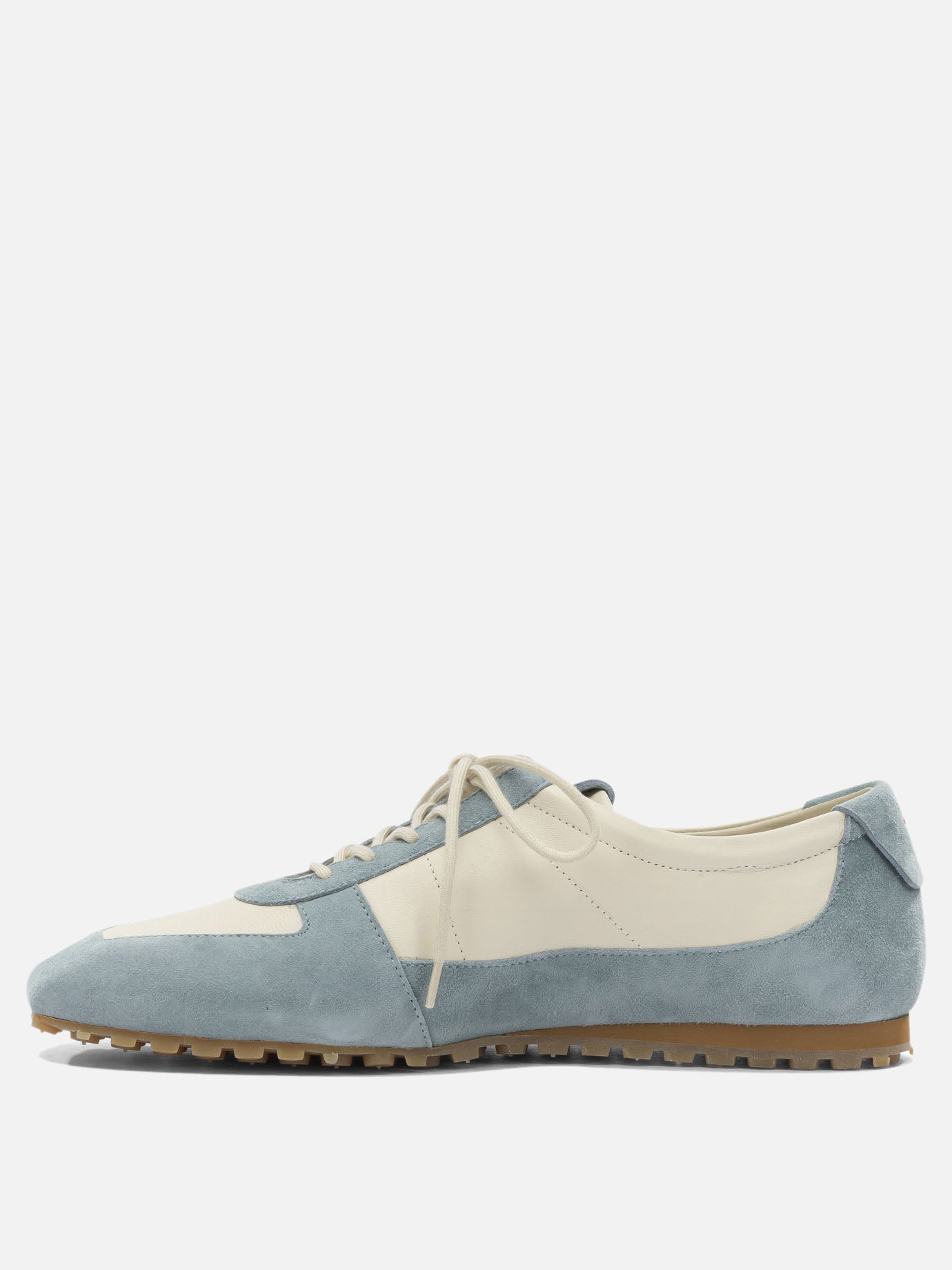 Low top sneakers 50% nappa leather 50% kid suede leather - 100% rubber  Light blue - Aeyde Women | PDP | VIETTI Online Store | Zoom-Modal_3
