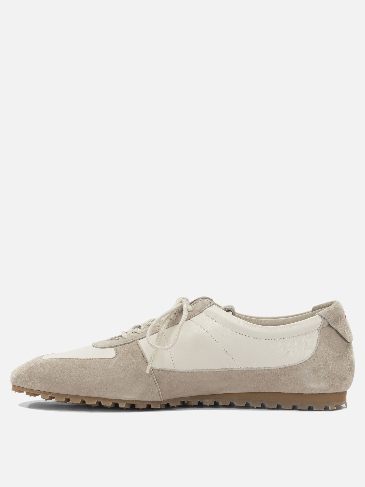 Low top sneakers 50% nappa leather 50% kid suede leather - 100% rubber  Beige - Aeyde Women | PDP | VIETTI Online Store | thumbnail_3