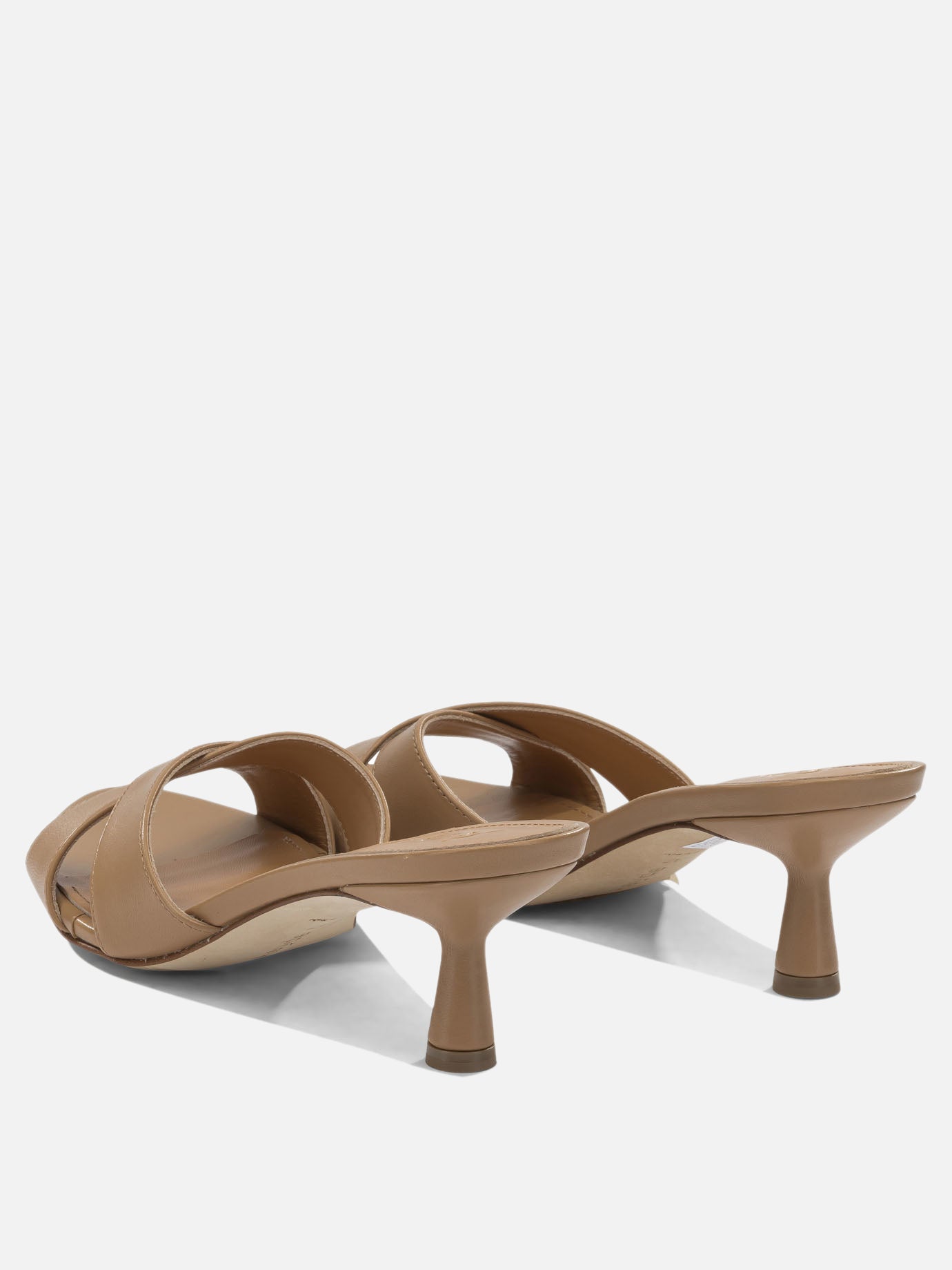 Heeled sandals 100% nappa leather - 100% cow leather  Brown - Aeyde Women | PDP | VIETTI Online Store | Zoom-Modal_4
