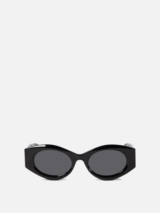 Cat-eye 100% recycled acetate  Black - Alaïa Women | PDP | VIETTI Online Store 
