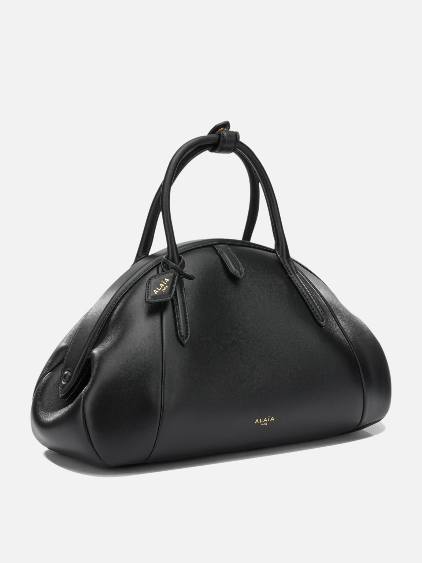 Medium bags 100% calf leather  Black - Alaïa Women | PDP | VIETTI Online Store | thumbnail_2