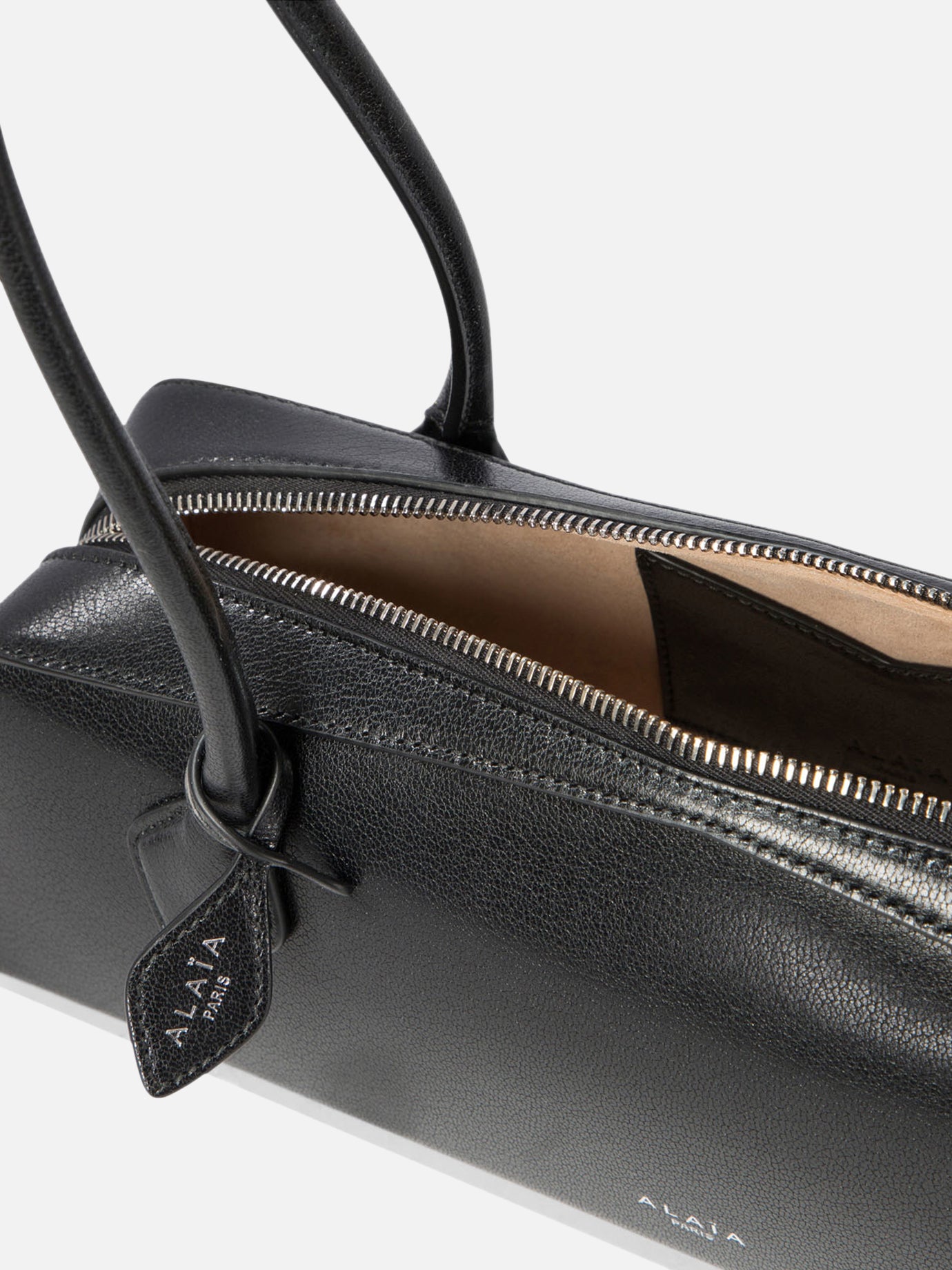 Borse medie 100% goat leather  Nero - Alaïa Donna | PDP | VIETTI Online Store | thumbnail_5