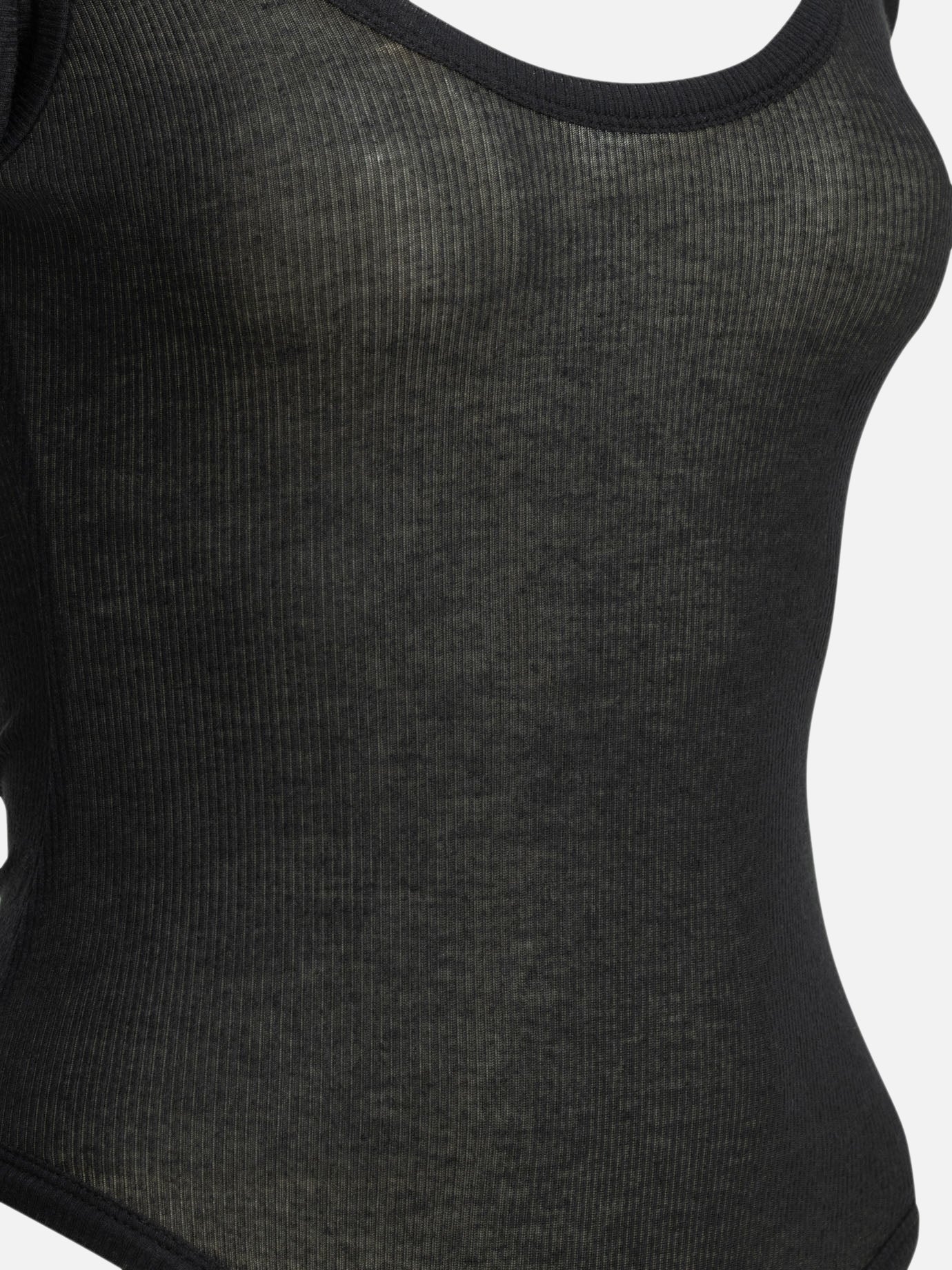 Bodysuits Solid colour  Black - Alaïa Women | PDP | VIETTI Online Store | thumbnail_3