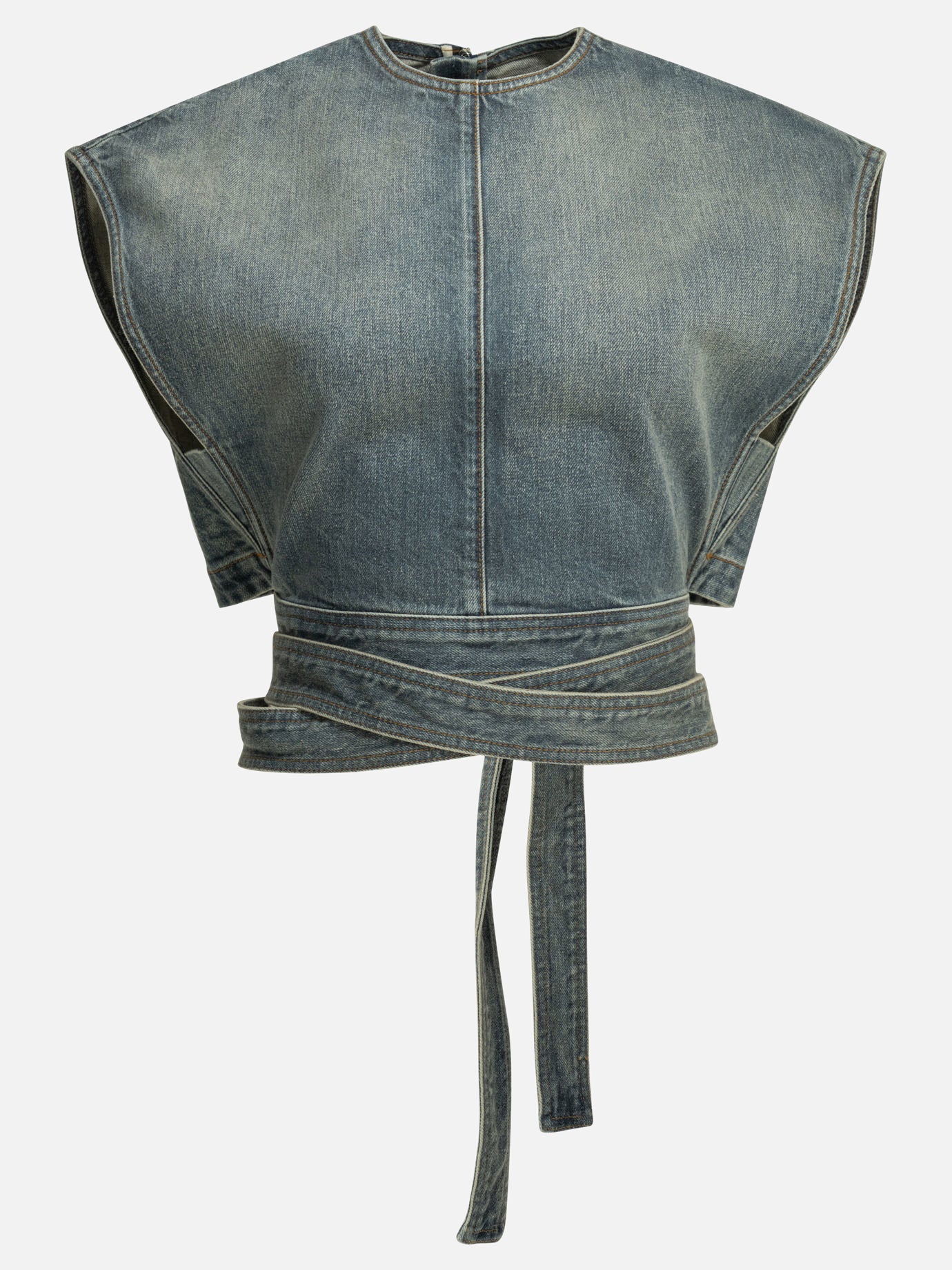 Casual tops Solid colour  Light blue - Alaïa Women | PDP | VIETTI Online Store | thumbnail