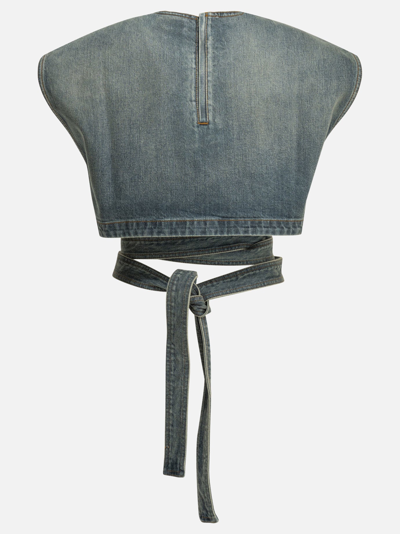 Casual tops Solid colour  Light blue - Alaïa Women | PDP | VIETTI Online Store | Zoom-Modal_4
