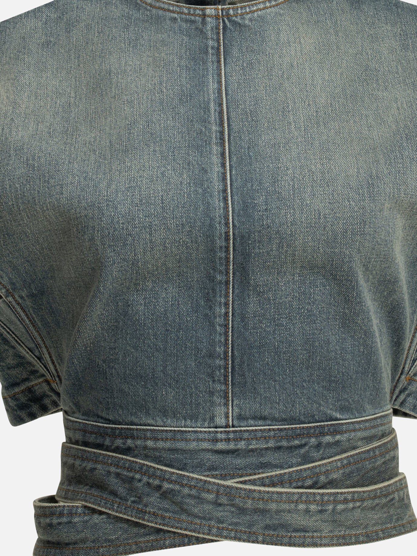 Casual tops Solid colour  Light blue - Alaïa Women | PDP | VIETTI Online Store | thumbnail_3