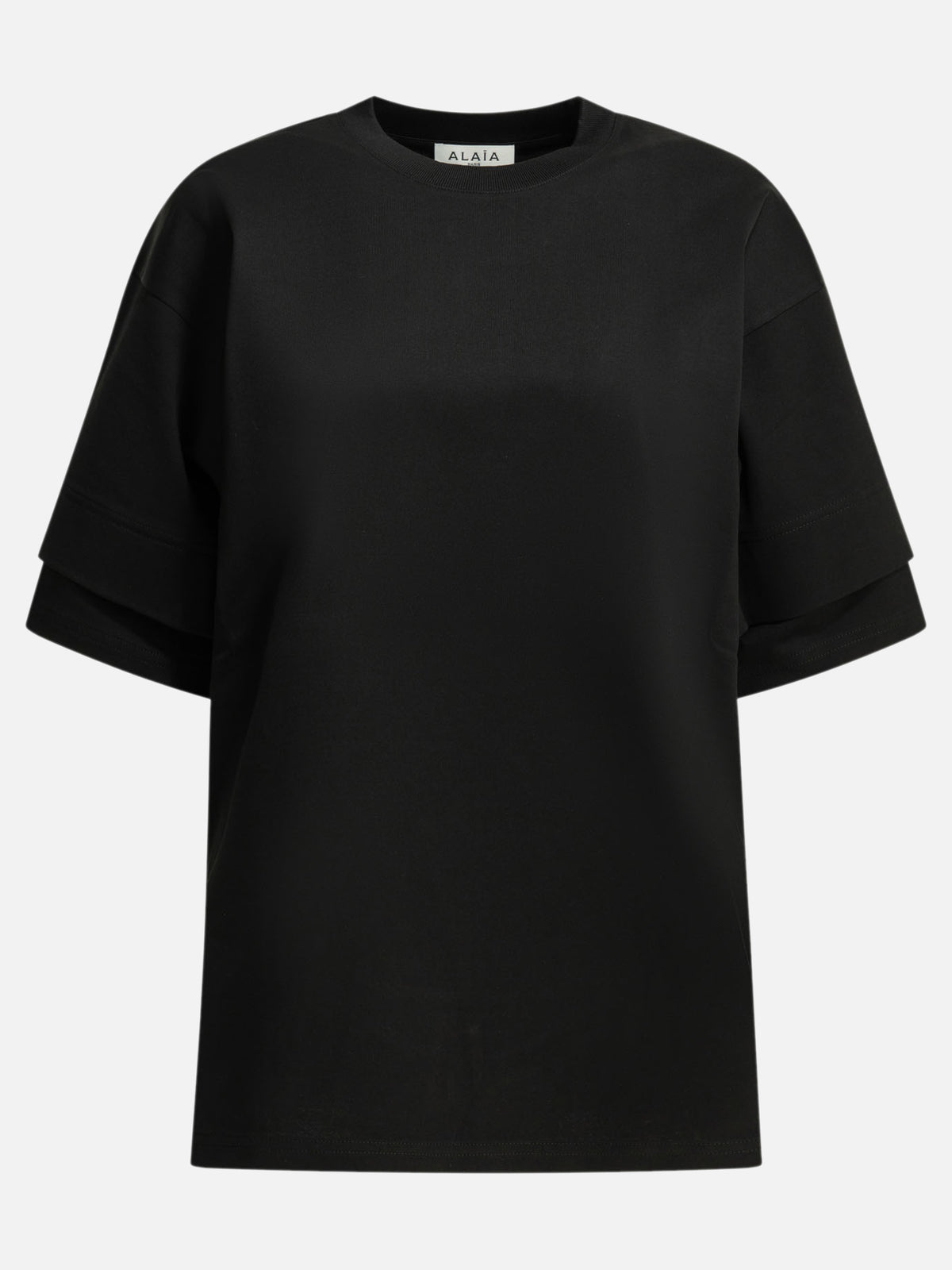 Alaïa Crew-neck T-shirt Black