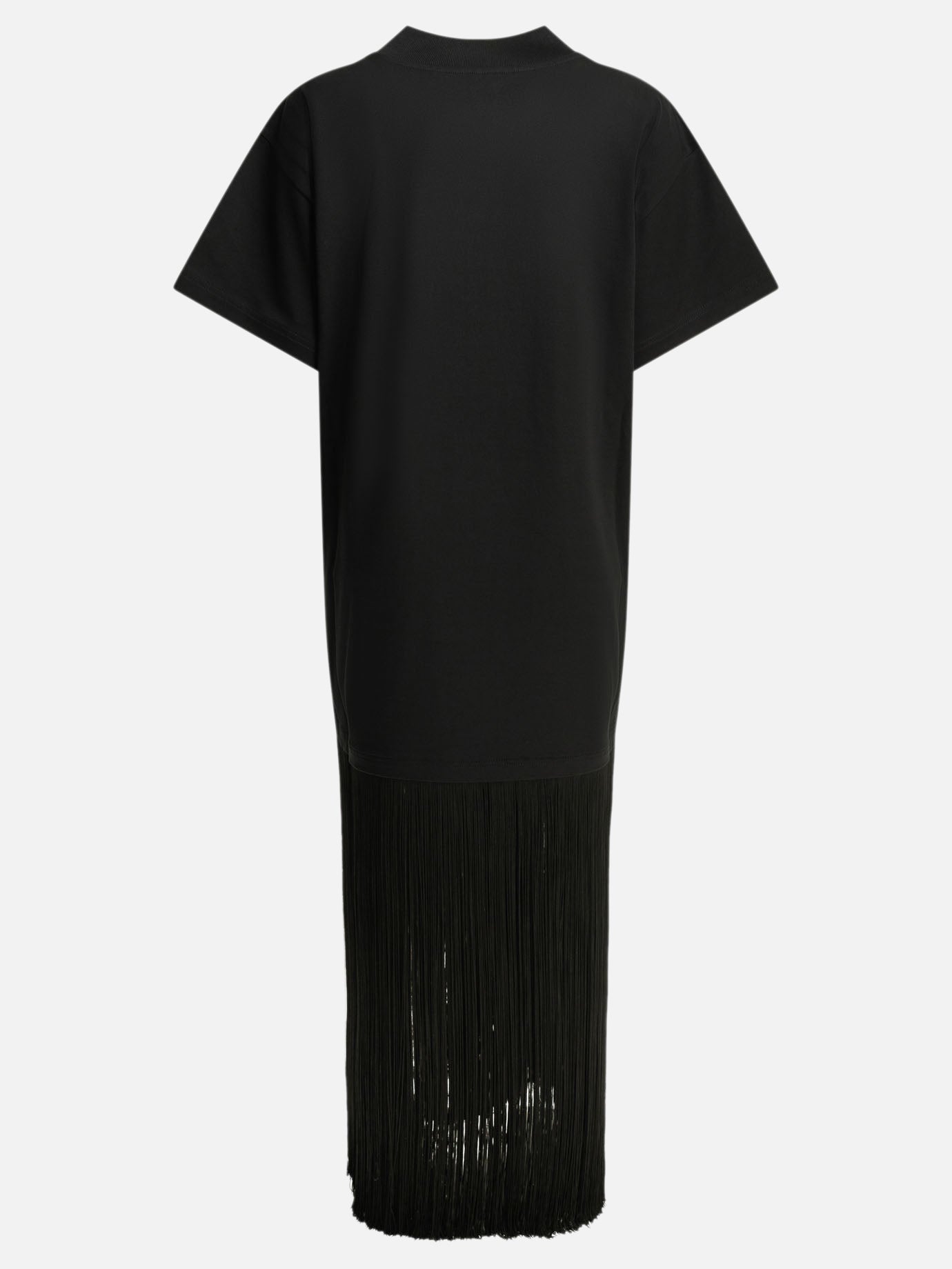 Crewneck t-shirts Solid colour  Black - Alaïa Women | PDP | VIETTI Online Store | thumbnail_2