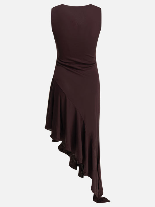 Midi dresses Solid colour  Bordeaux - Alaïa Women | PDP | VIETTI Online Store | 2

