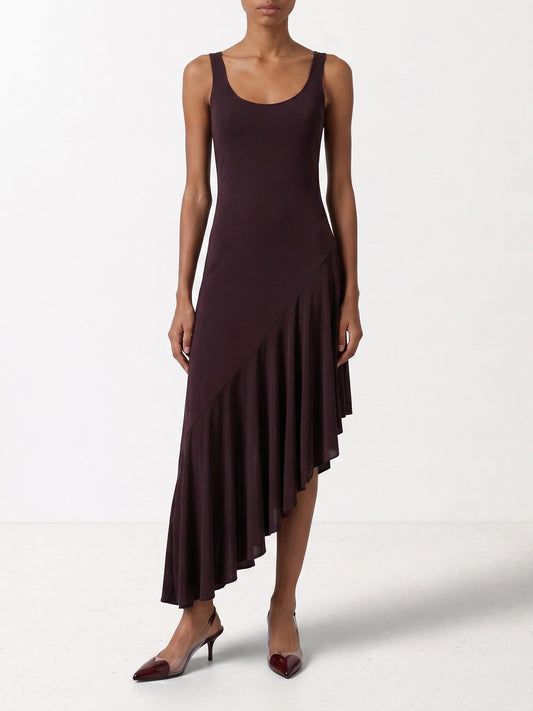 Midi dresses Solid colour  Bordeaux - Alaïa Women | PLP | VIETTI Online Store | 2
