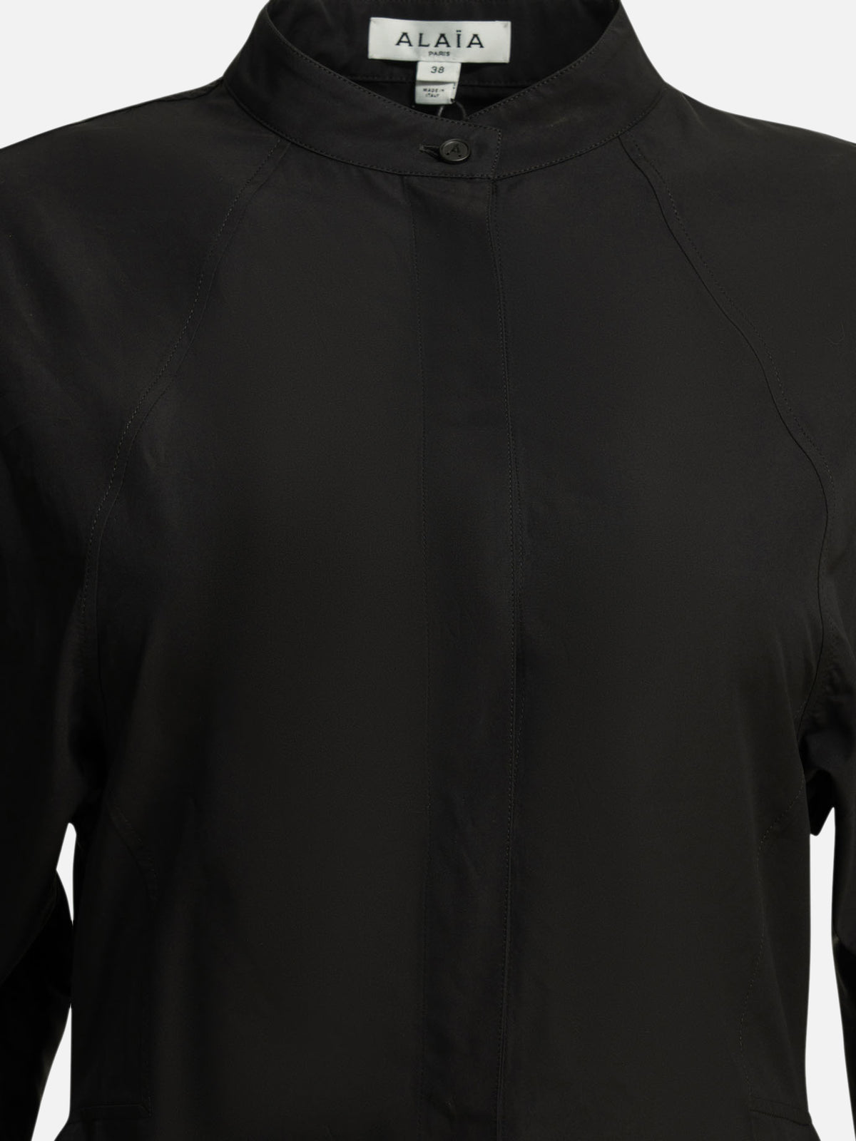 Alaïa Short chemise dress Black