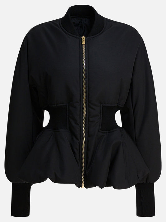 Bomber jackets Solid colour  Black - Alaïa Women | PDP | VIETTI Online Store 
