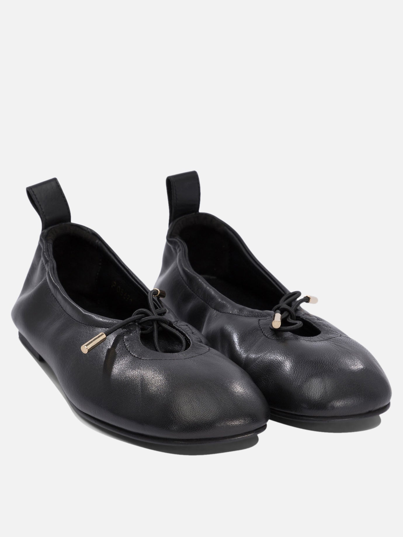 Ballerine classiche 100% leather  Nero - Alohas Donna | PDP | VIETTI Online Store | Zoom-Modal_2
