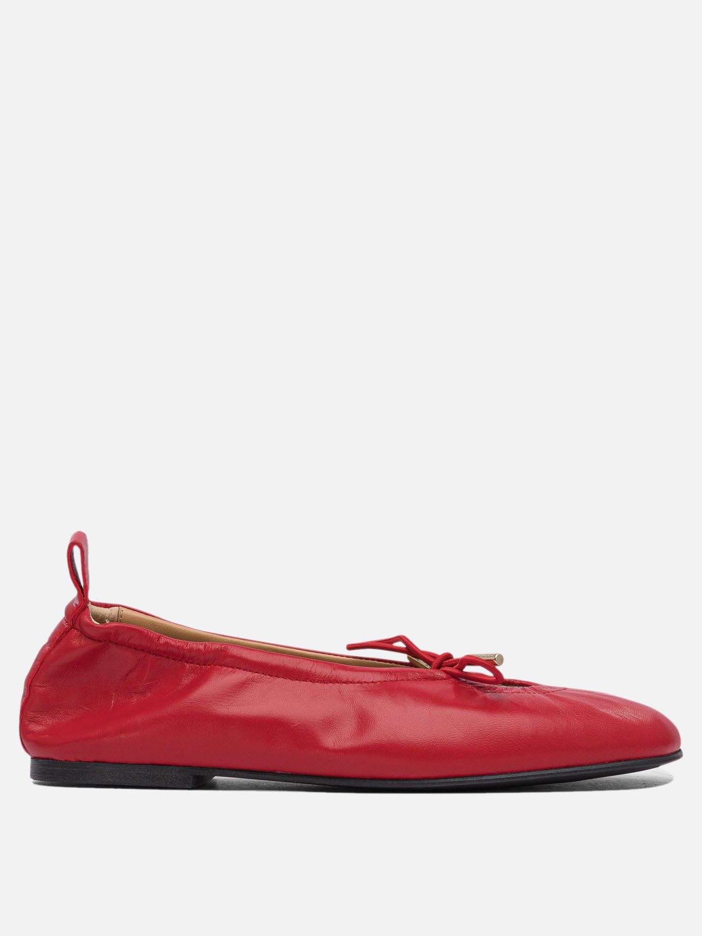 Ballerine classiche 100% leather  Rosso - Alohas Donna | PDP | VIETTI Online Store | Zoom-Modal
