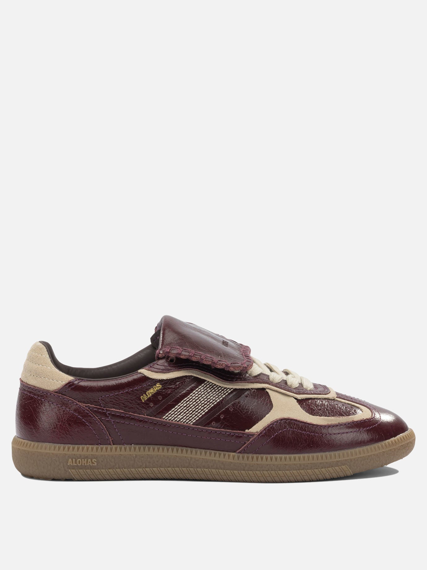 Sneaker basse 100% leather  Marrone - Alohas Donna | PDP | VIETTI Online Store | thumbnail