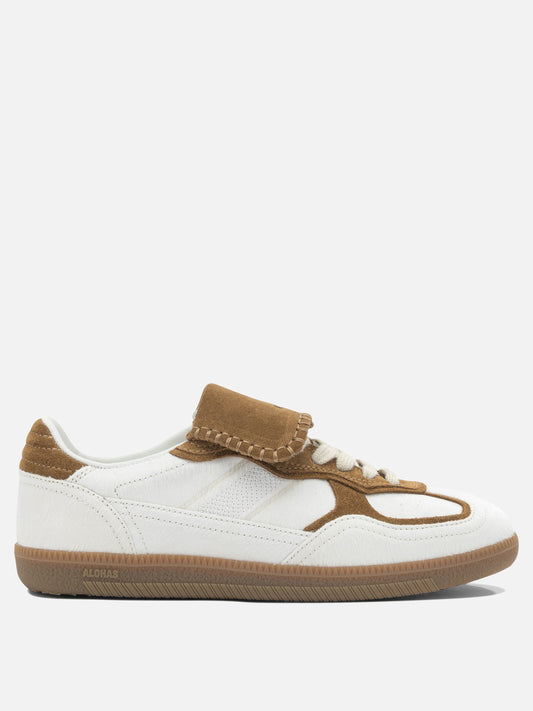 Sneaker basse 100% leather - 100% rubber  Beige - Alohas Donna | VIETTI Online Store 
