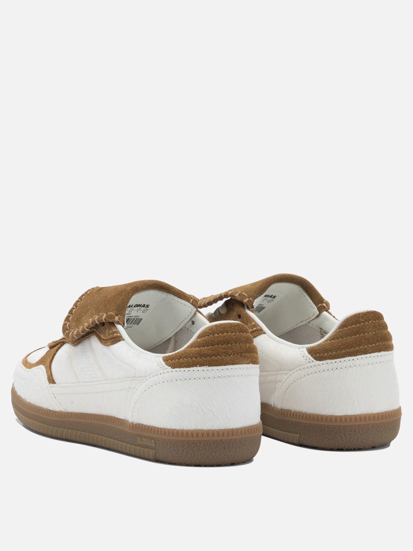 Sneaker basse 100% leather - 100% rubber  Beige - Alohas Donna | PDP | VIETTI Online Store | thumbnail_4