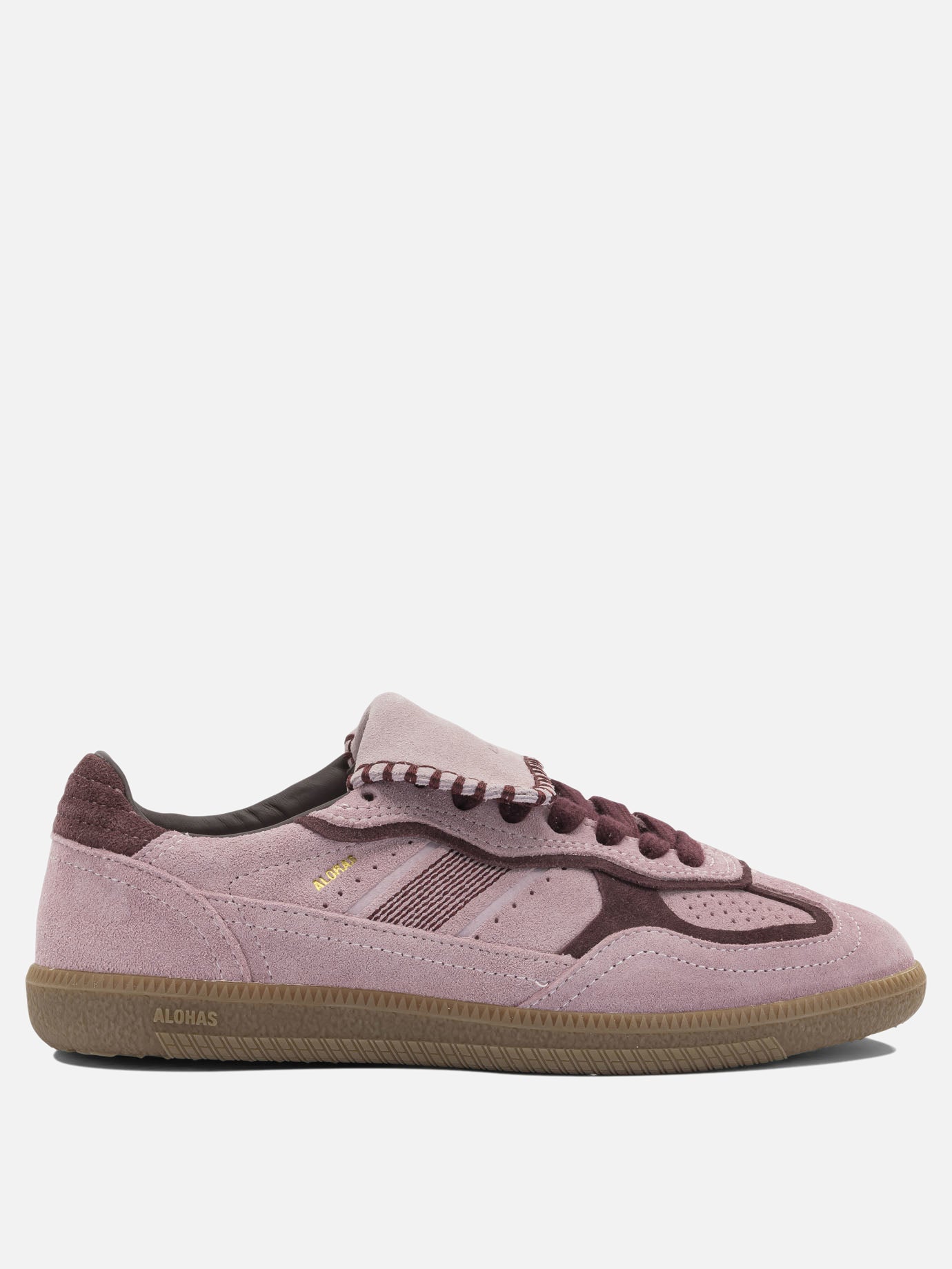 Sneaker basse 100% suede - 100% rubber  Rosa - Alohas Donna | PDP | VIETTI Online Store | Zoom-Modal
