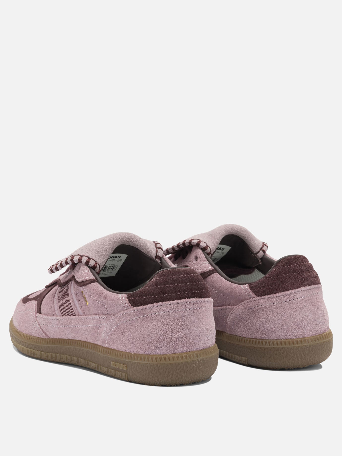 Sneaker basse 100% suede - 100% rubber  Rosa - Alohas Donna | PDP | VIETTI Online Store | thumbnail_4