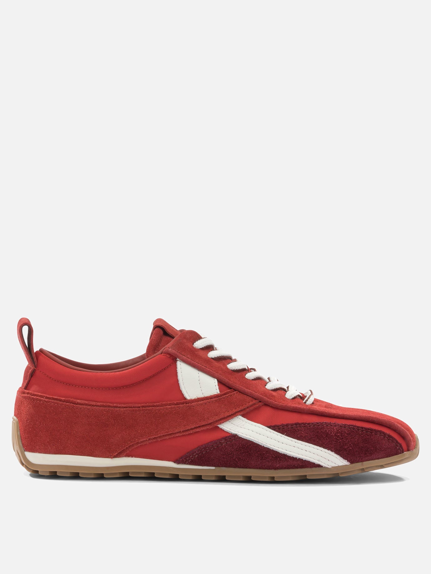 Sneaker basse 100% cow leather - 100% rubber  Rosso - Alohas Donna | PDP | VIETTI Online Store | thumbnail