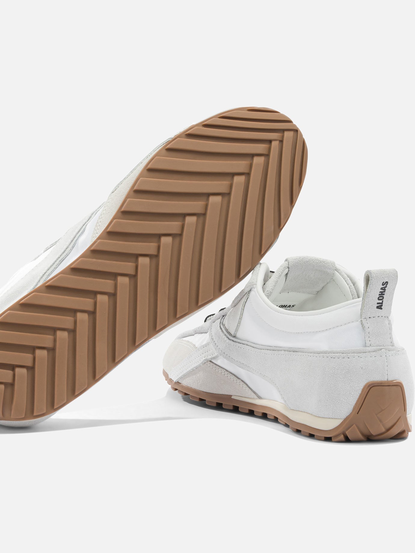 Sneaker basse 100% cow leather - 100% rubber  Bianco - Alohas Donna | PDP | VIETTI Online Store | Zoom-Modal_5
