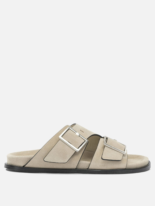 Alohas "Alba" Low sandals Beige

