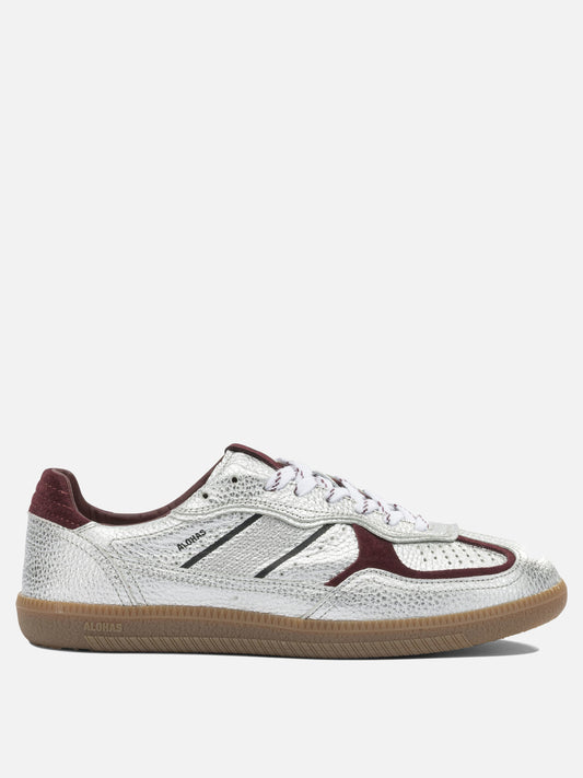 Sneaker basse 100% leather - 100% rubber  Argento - Alohas Donna | VIETTI Online Store 
