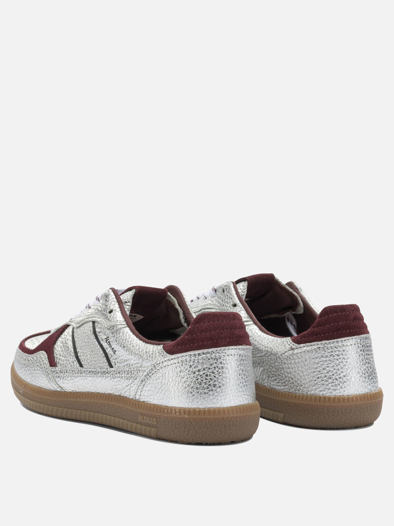 Sneaker basse 100% leather - 100% rubber  Argento - Alohas Donna | PDP | VIETTI Online Store | Zoom-Modal_4
