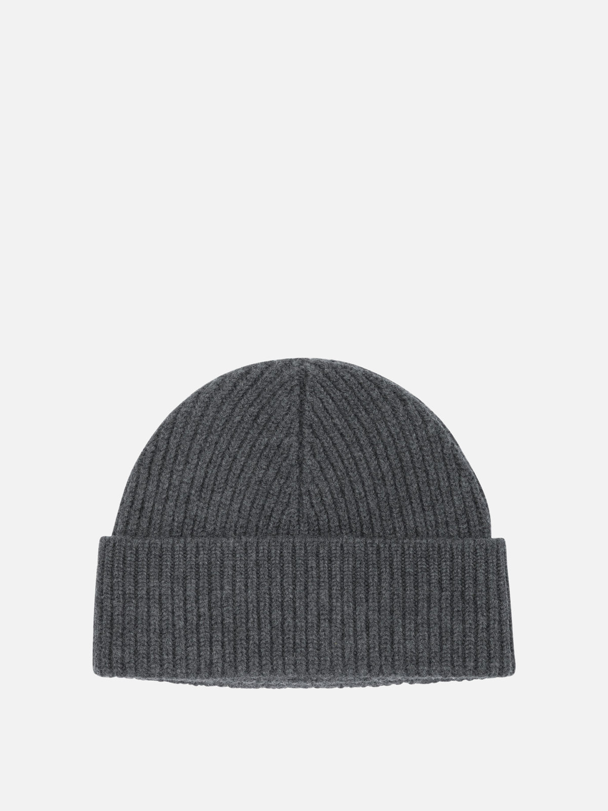 Ami Paris Merino wool beanie Grey - VIETTI