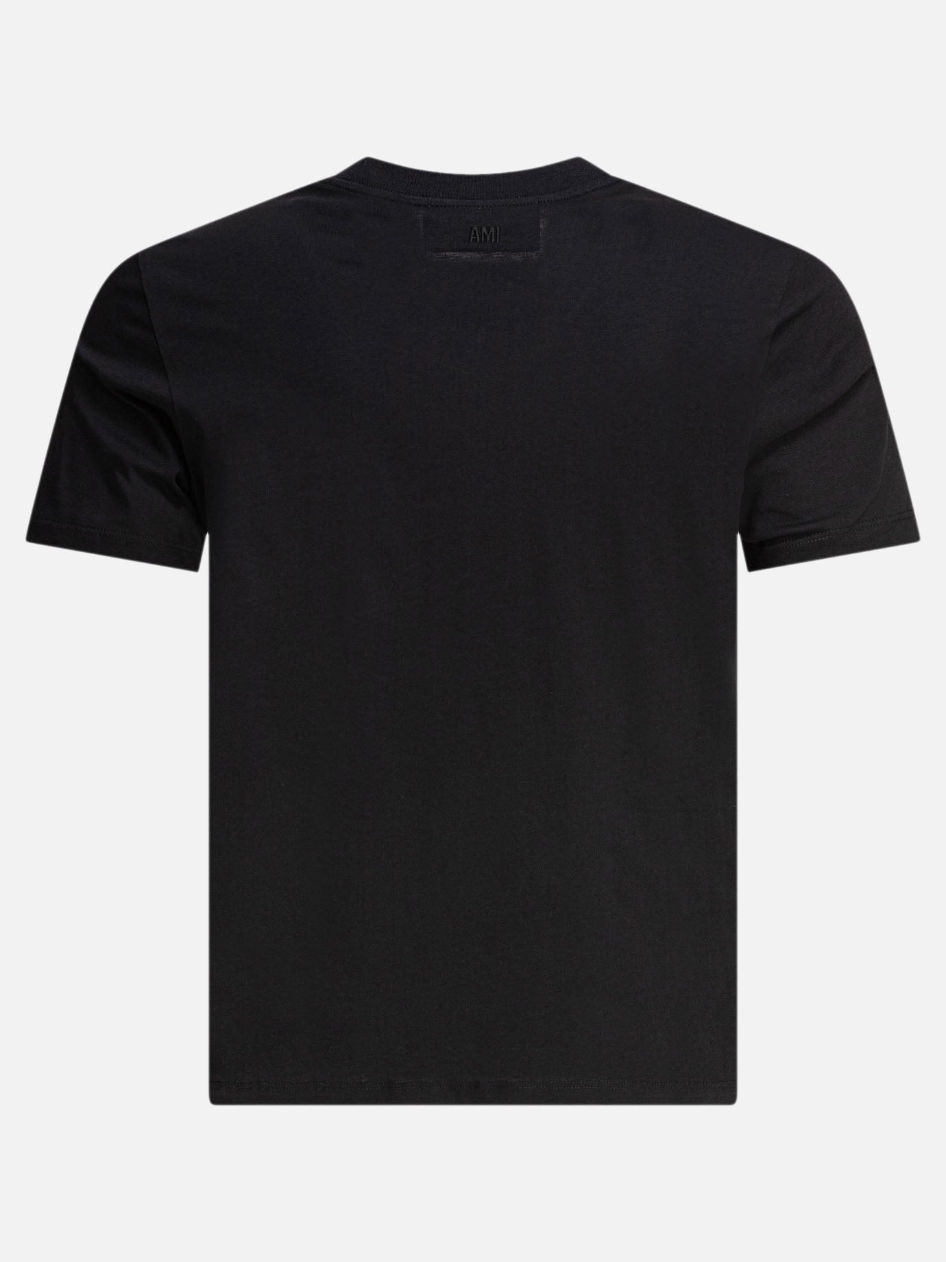 Crewneck t-shirts Logo  Black - Ami Paris Men | PDP | VIETTI Online Store | thumbnail_4