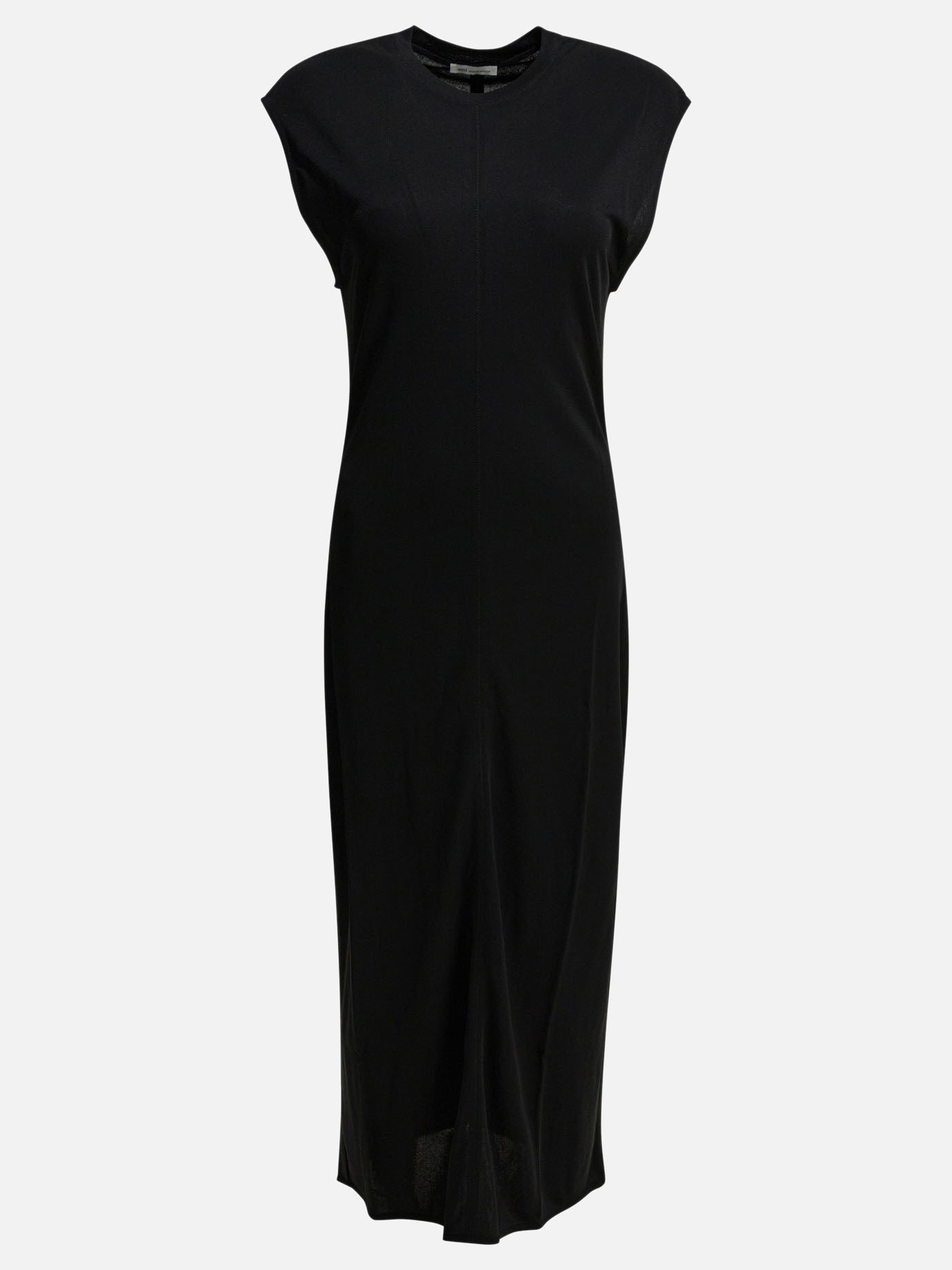 Long dresses Solid colour  Black - Ami Paris Women | PDP | VIETTI Online Store | Zoom-Modal
