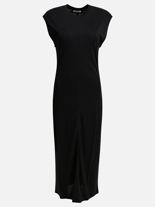 Ami Paris Long sheath dress Black


