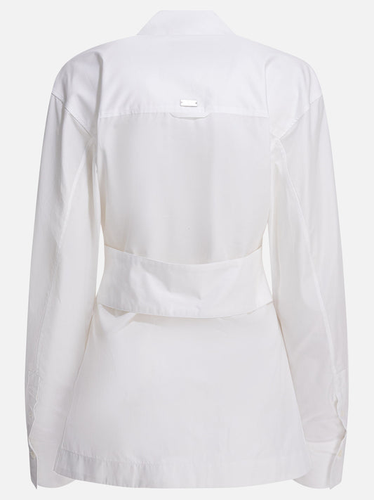 Casual shirts Solid colour  White - Ami Paris Women | PLP | VIETTI Online Store | 2
