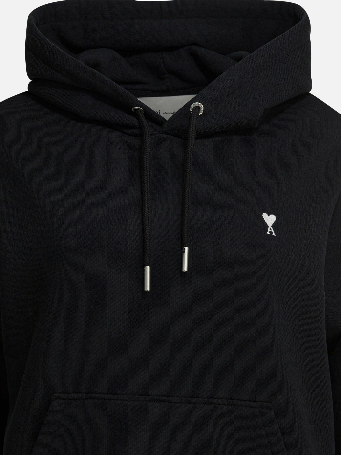 Hoodies Logo  Black - Ami Paris Women | PDP | VIETTI Online Store | thumbnail_3