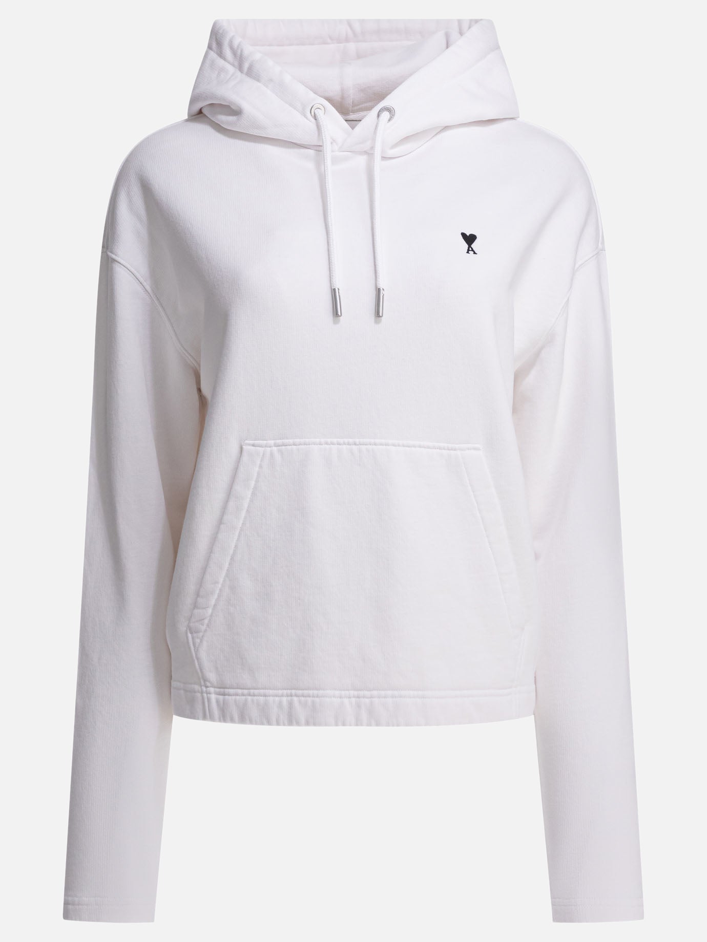 Felpe con cappuccio Logo  Bianco - Ami Paris Donna | PDP | VIETTI Online Store | thumbnail