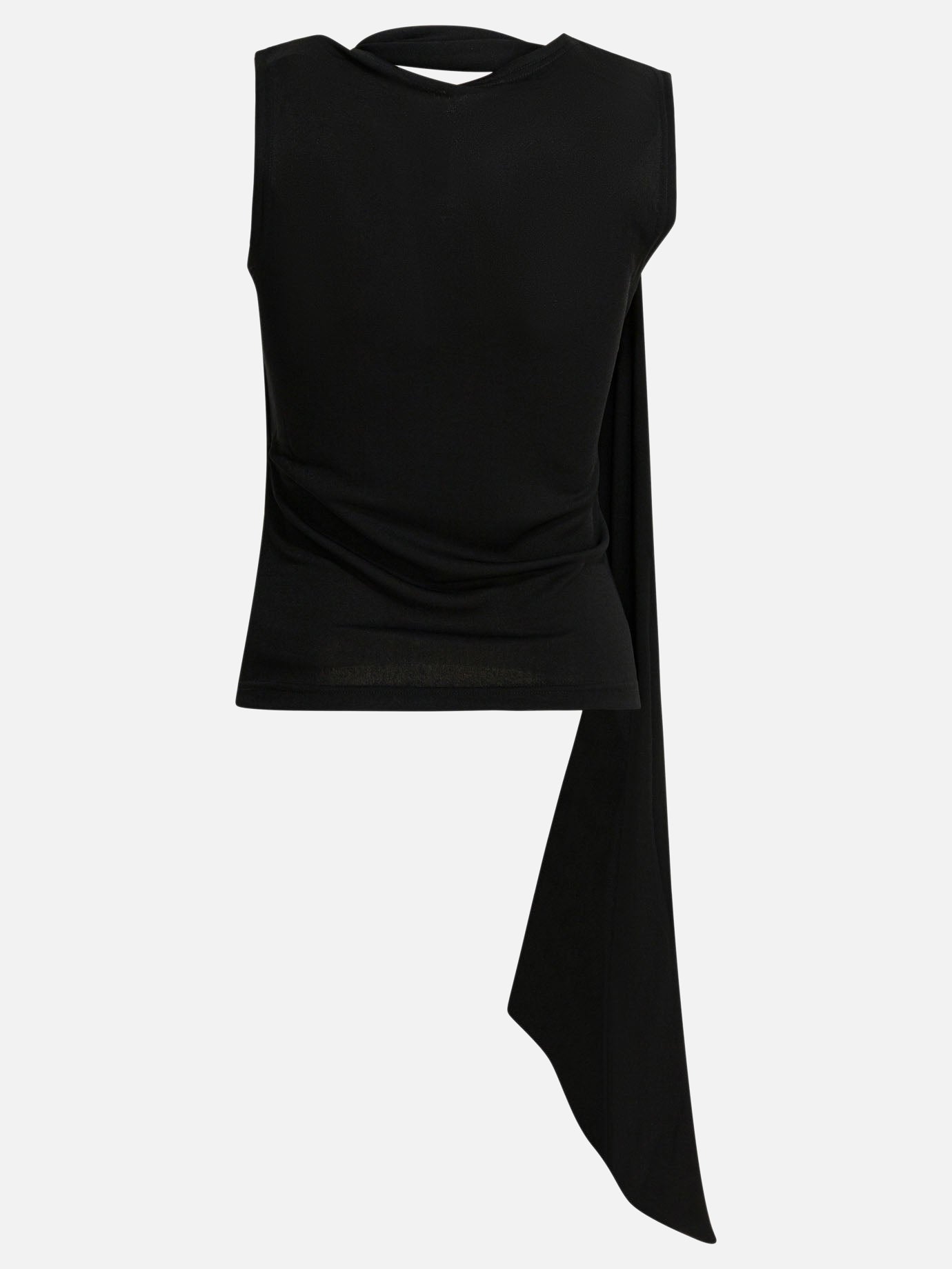 Top casual Solid colour  Nero - Ami Paris Donna | PDP | VIETTI Online Store | thumbnail_2
