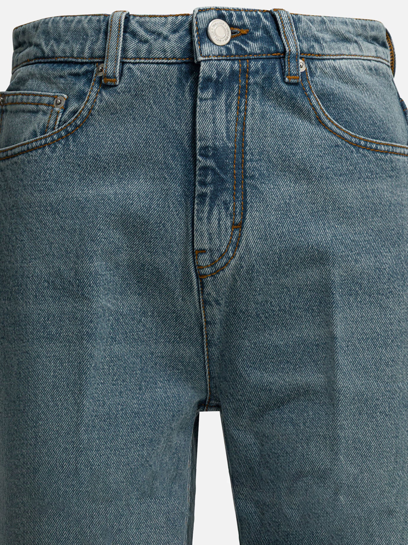 Jeans svasati Solid colour  Azzurro - Ami Paris Donna | PDP | VIETTI Online Store | thumbnail_3