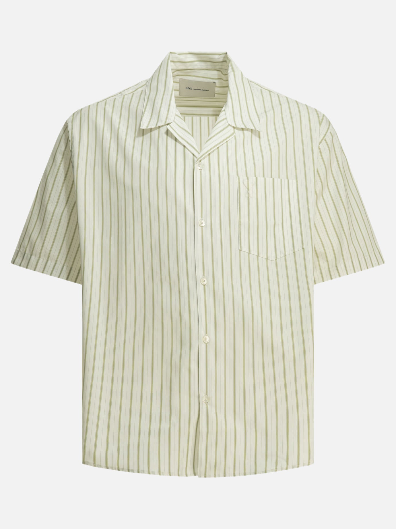 Casual shirts Striped  Green - Ami Paris Men | PDP | VIETTI Online Store | thumbnail