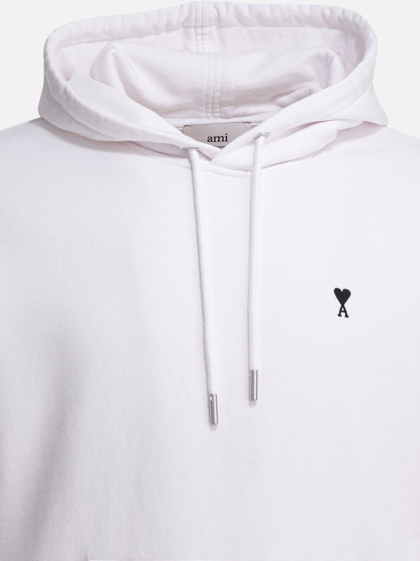 Ami Paris Hoodie with logo White - Men | VIETTI Online Store
