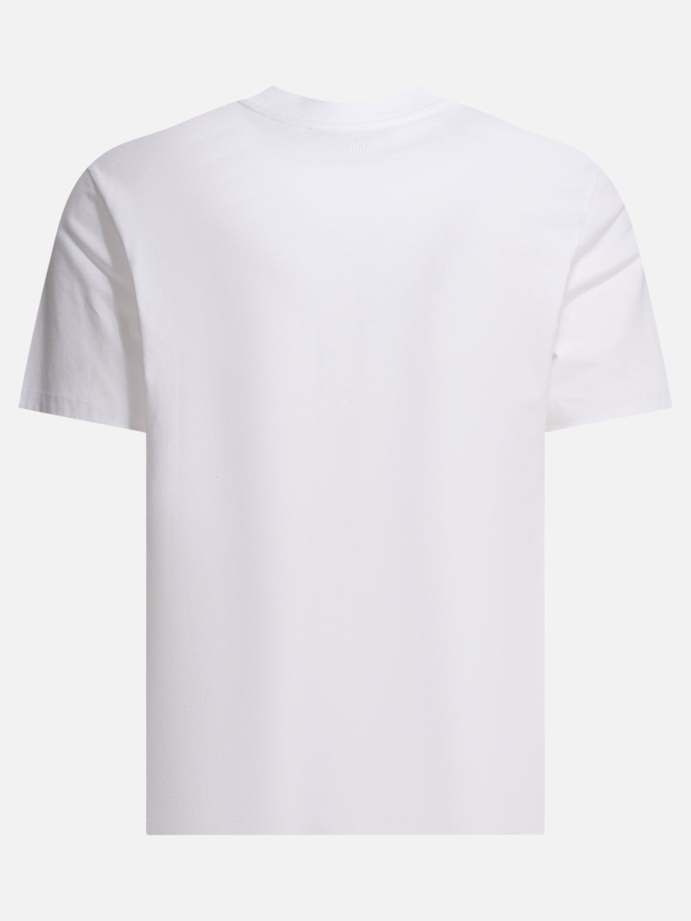 T-shirt girocollo Logo  Bianco - Ami Paris Uomo | PDP | VIETTI Online Store | thumbnail_2