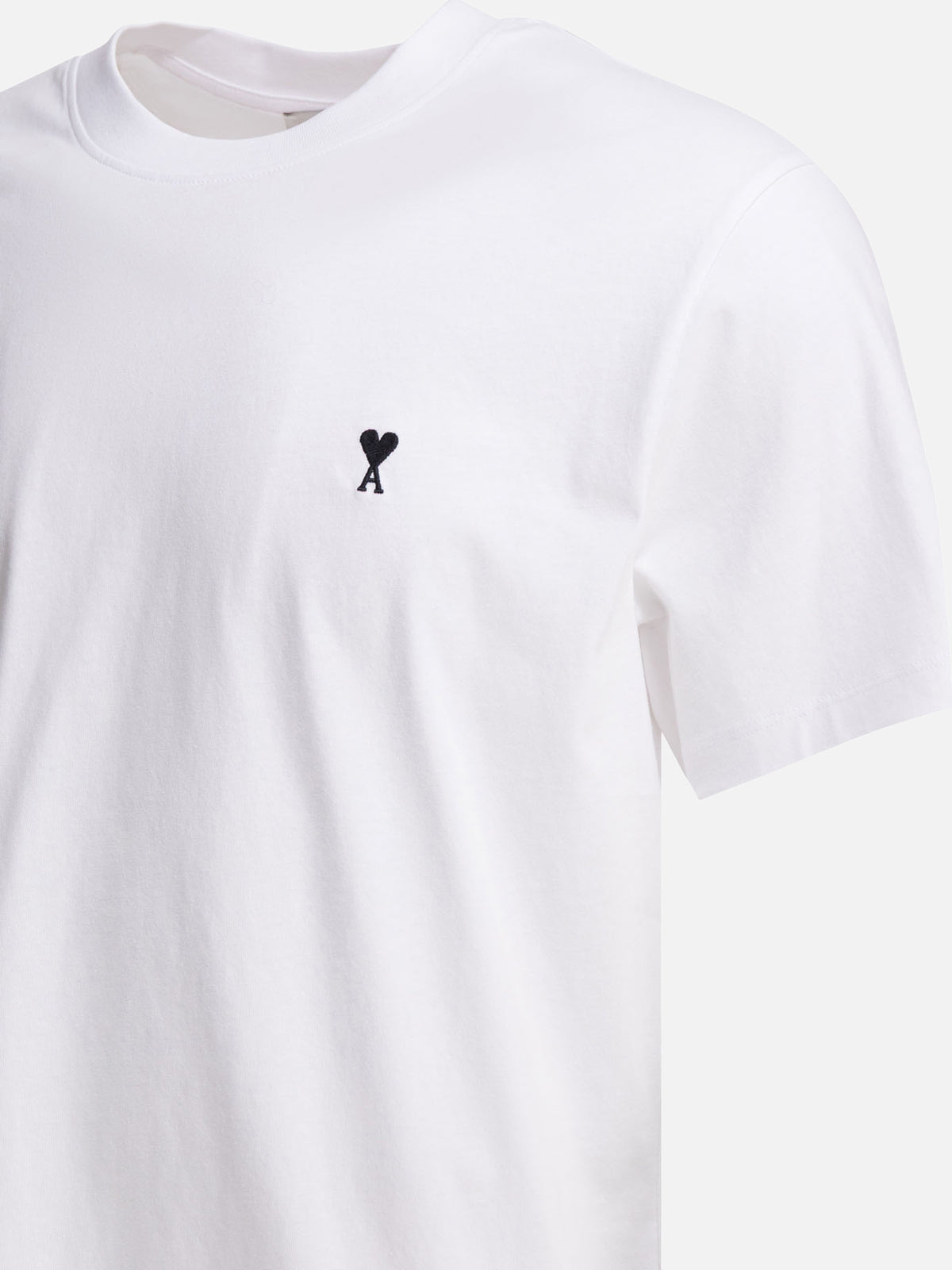 Ami Paris "Ami De Coeur" crew-neck t-shirt White - VIETTI