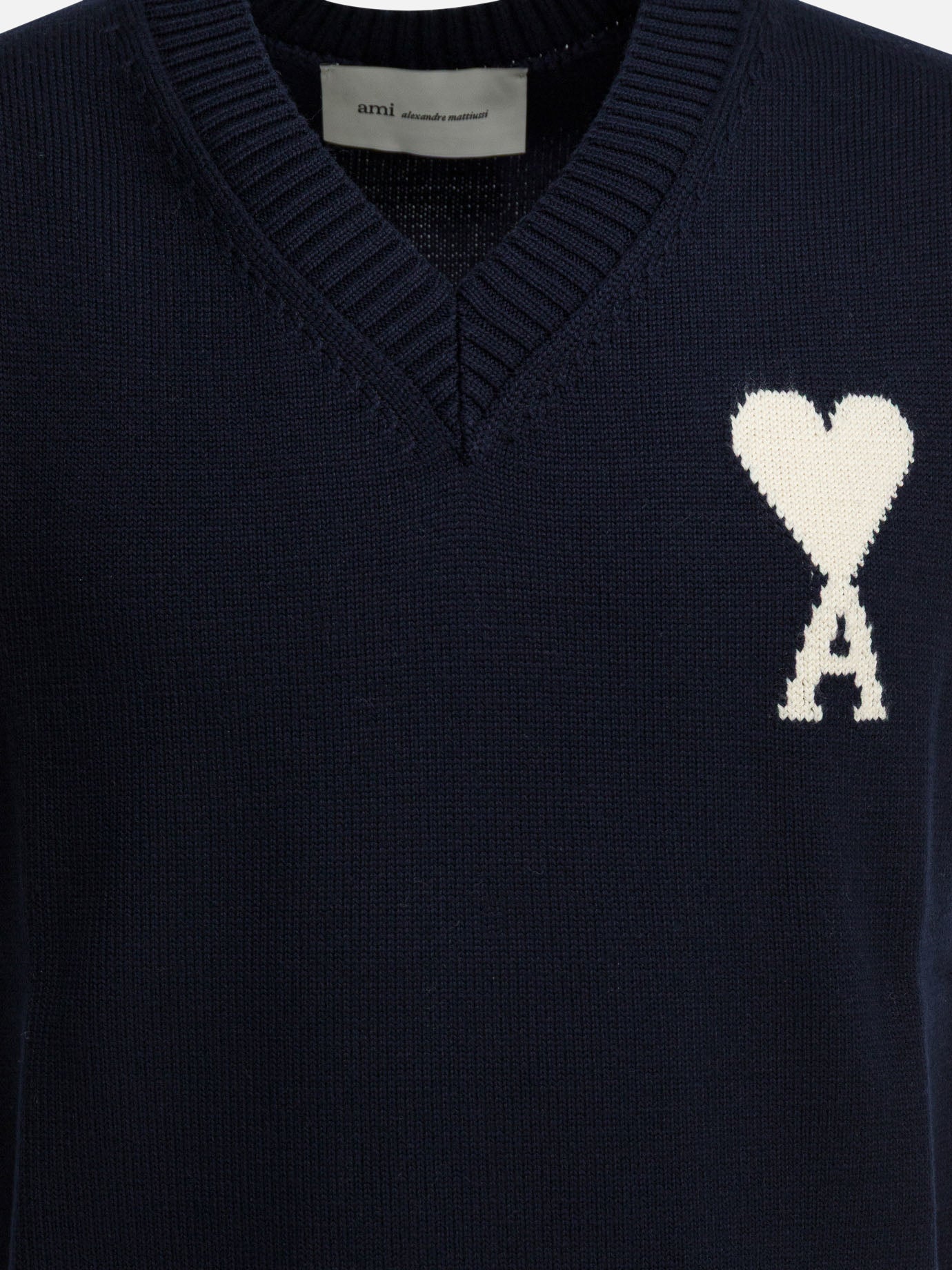 Vests Logo  Blue - Ami Paris Men | PDP | VIETTI Online Store | Zoom-Modal_3
