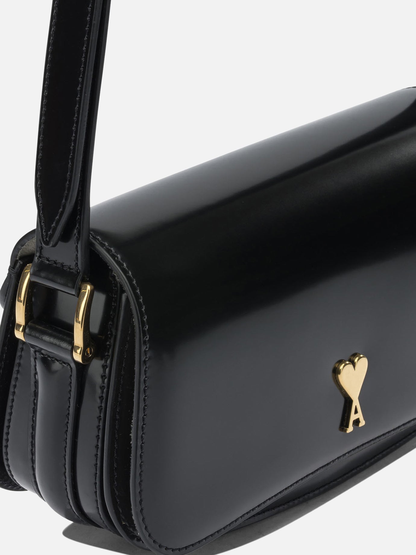 Small bags 100% calf leather - Lining: 100% lamb leather  Black - Ami Paris Women | PDP | VIETTI Online Store | Zoom-Modal_4
