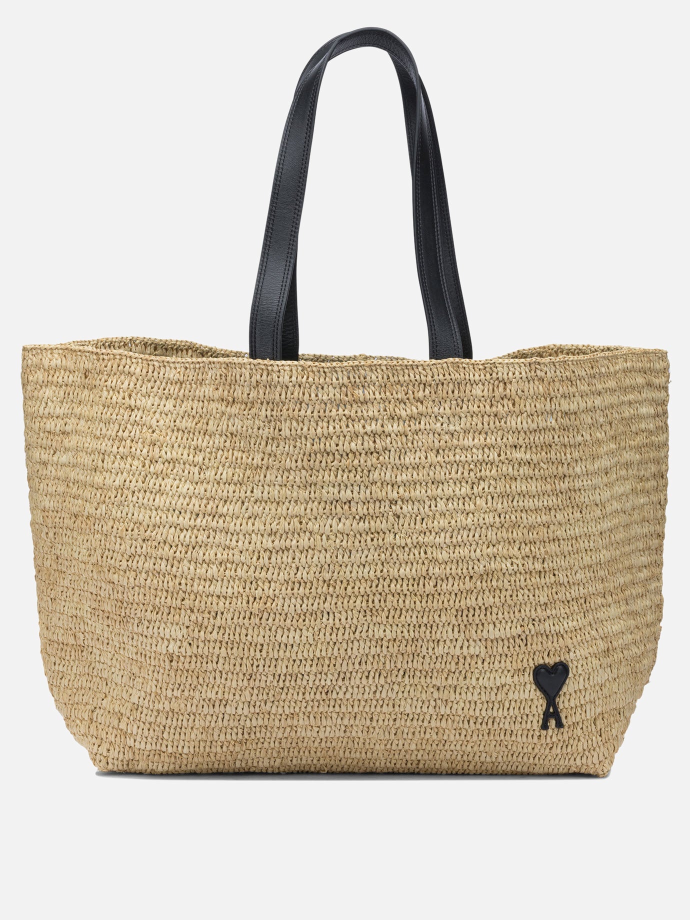 Borse grandi 100% rafia  Beige - Ami Paris Donna | PDP | VIETTI Online Store | thumbnail