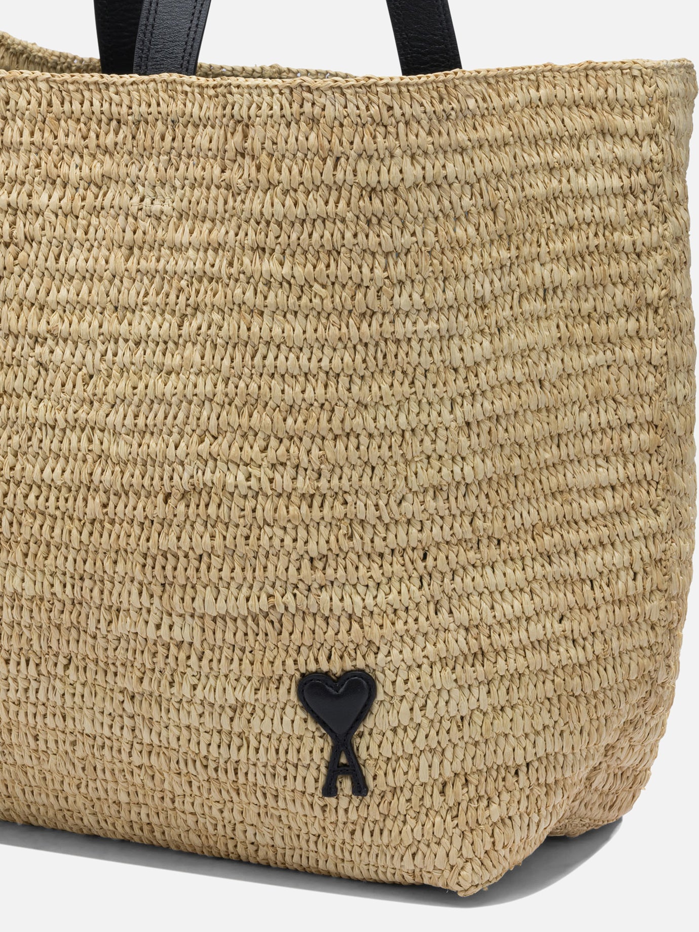 Borse grandi 100% rafia  Beige - Ami Paris Donna | PDP | VIETTI Online Store | thumbnail_4