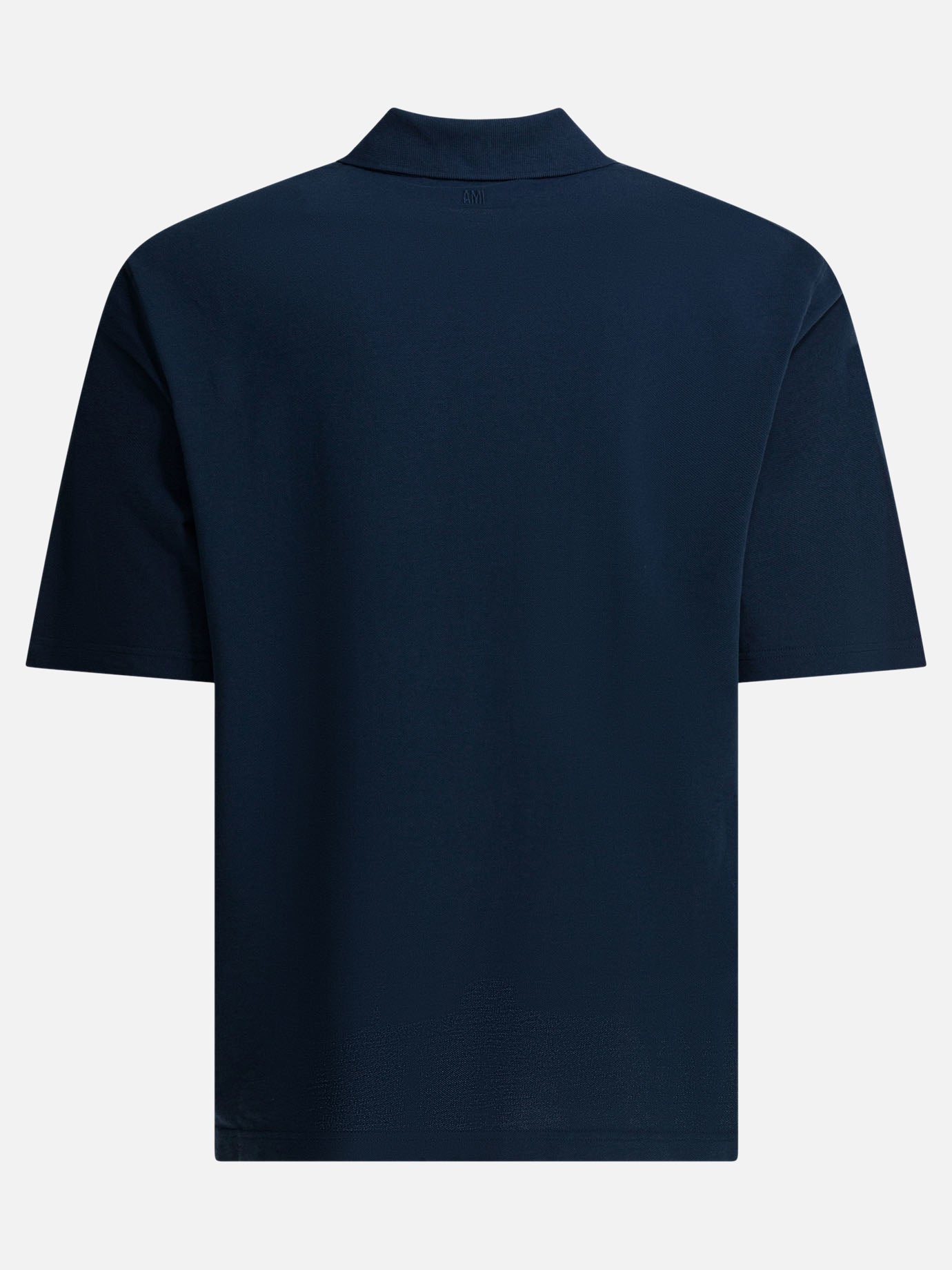 Polo shirts with buttons Logo  Blue - Ami Paris Men | PDP | VIETTI Online Store | Zoom-Modal_2
