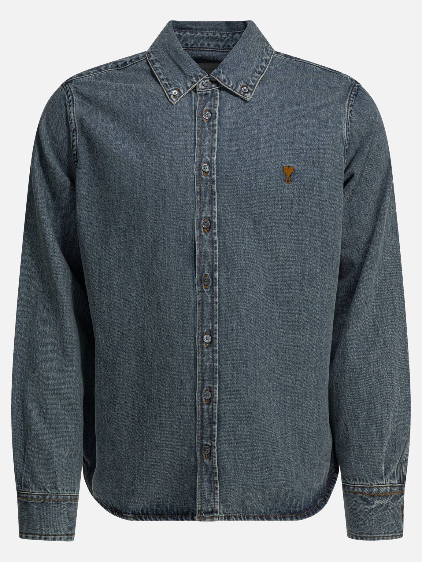 Casual shirts Logo  Blue - Ami Paris Men | PDP | VIETTI Online Store | Zoom-Modal
