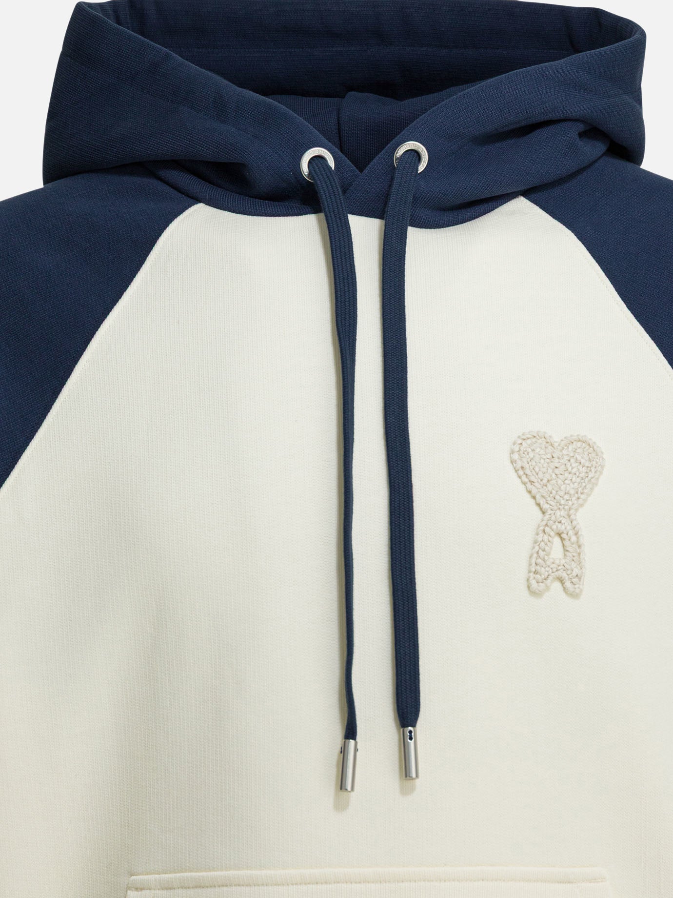 Hoodies Logo  White - Ami Paris Men | PDP | VIETTI Online Store | thumbnail_3