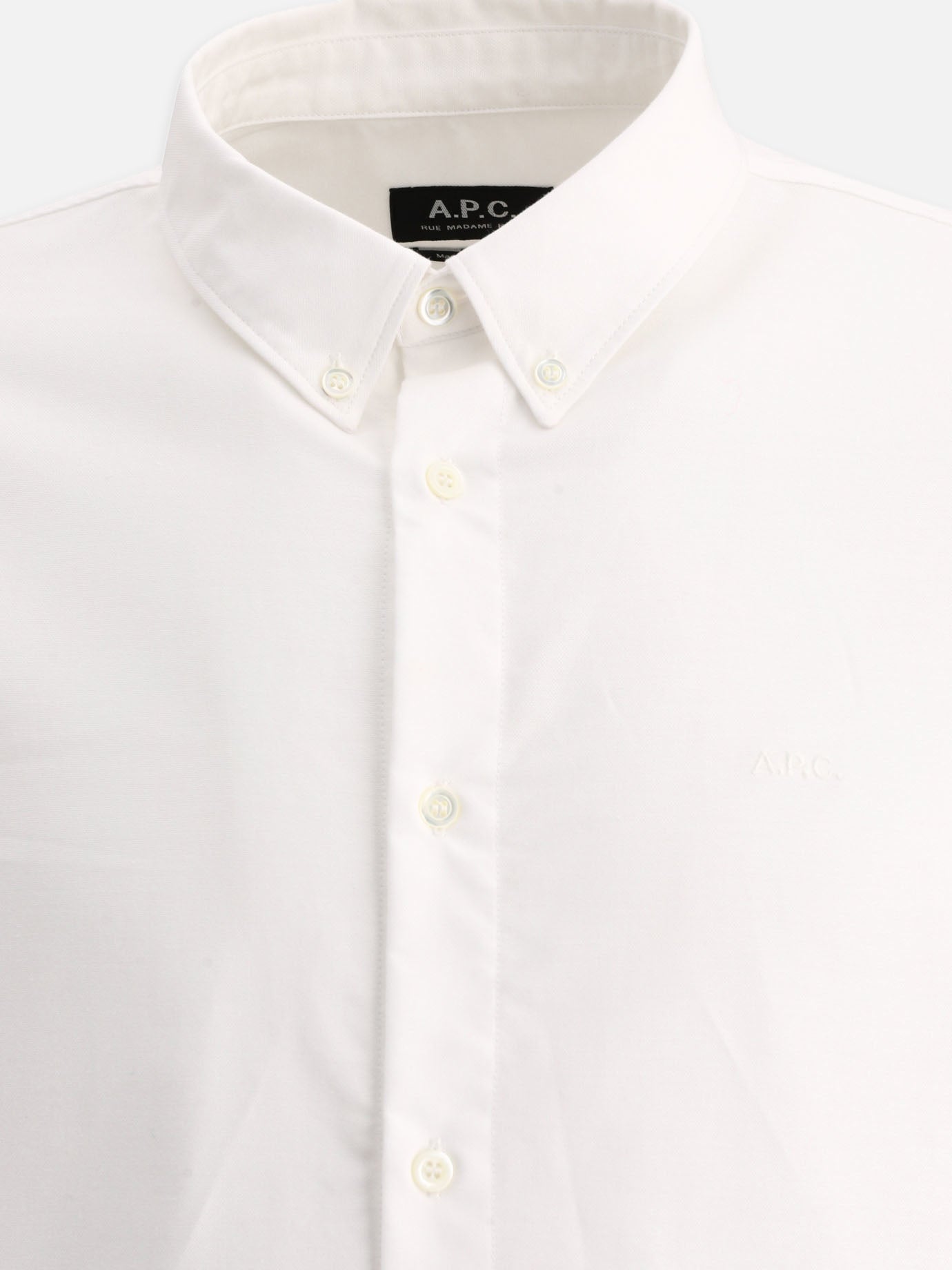 Calze classiche Logo  Bianco - A.P.C. Uomo | PDP | VIETTI Online Store | Zoom-Modal_3
